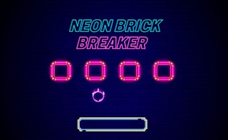 Neon Brick Breaker